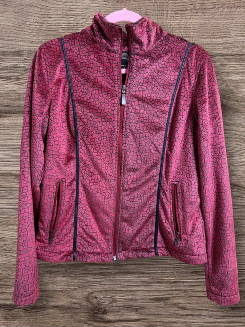 Wooly bully wear Colorado red fleece jacket. Medium.